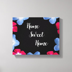 Variety model black pink  canvas print