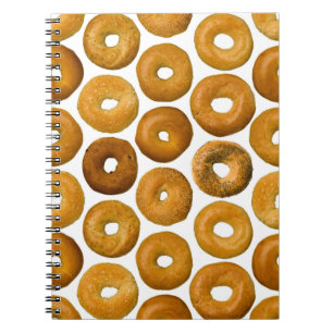 Variety of Bagels Notebook