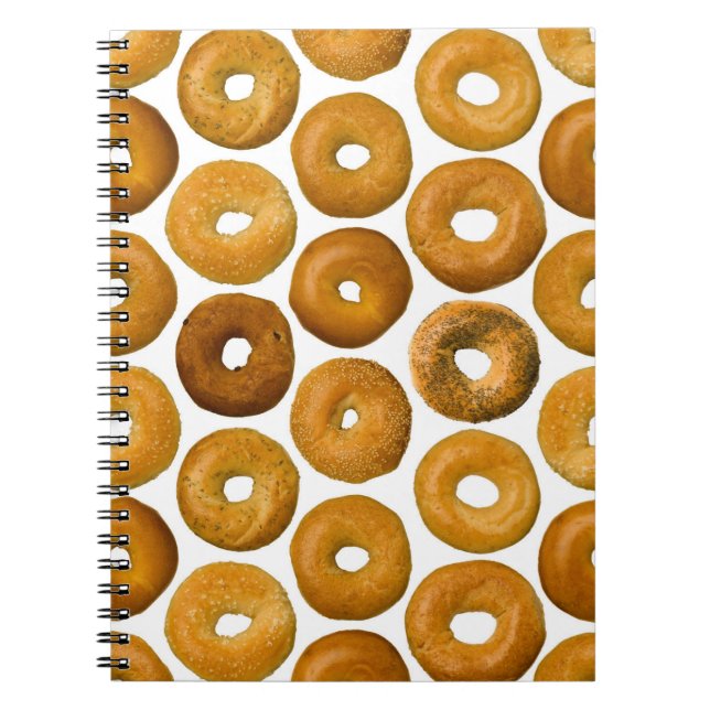 Variety of Bagels Notebook (Front)