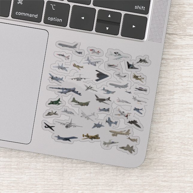 Various American Military Airplanes (Detail)