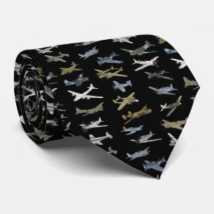 Various American WW2 Airplanes Tie