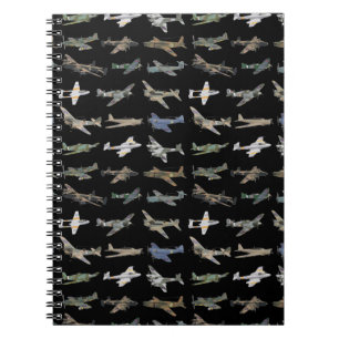 Various British WW2 Airplanes Notebook
