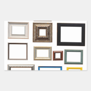 Various Colourful Picture Frames Sticker