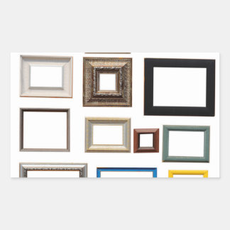 Various Colourful Picture Frames Sticker