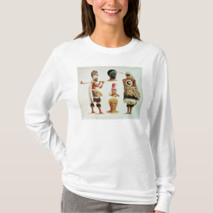 Various Dancing Costumes Worn at Nakello, Fiji T-Shirt