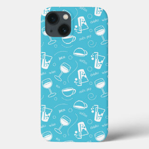 Various drinks iPhone 13 case