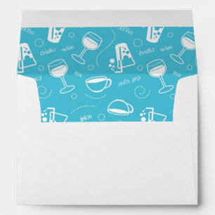 Various drinks envelope