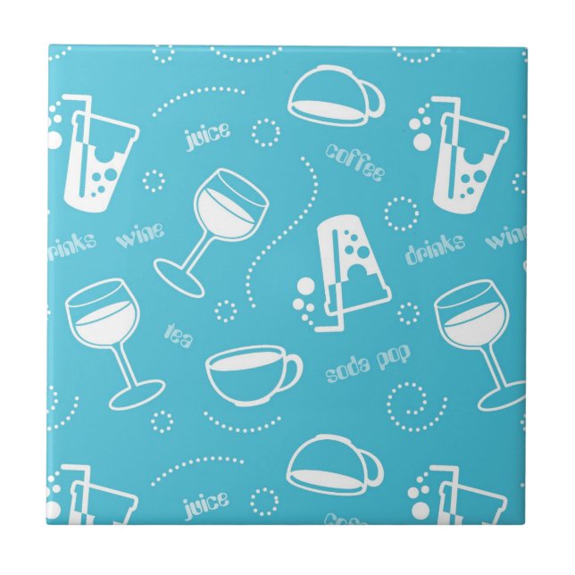 Various drinks tile (Front)