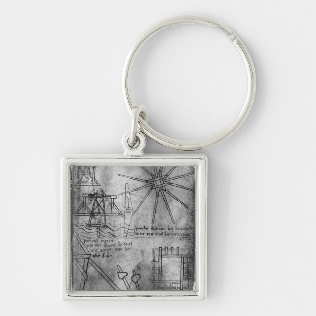 Various engines and instruments keychain (Front)