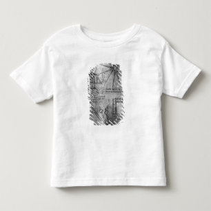 Various engines and instruments toddler t-shirt