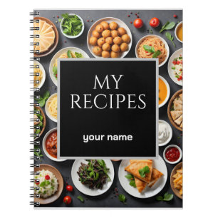 Various food  notebook