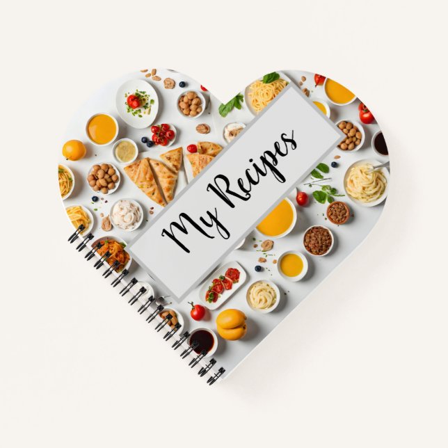 Various food  notebook (Front)