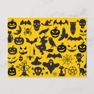 Various Halloween Postcard