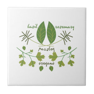 Various Herbs Tile