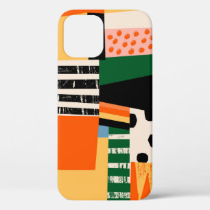 Various shapes: abstract seamless design iPhone 12 case