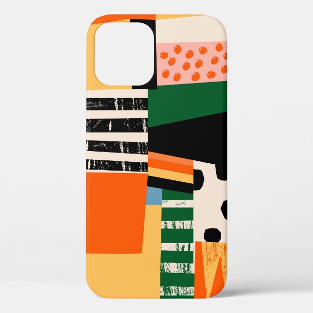 Various shapes: abstract seamless design Case-Mate iPhone case (Back)