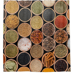 Various spices and food ingredients