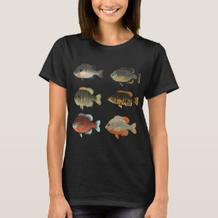 Various Sunfish (Lepomis sp.) Pack T-Shirt