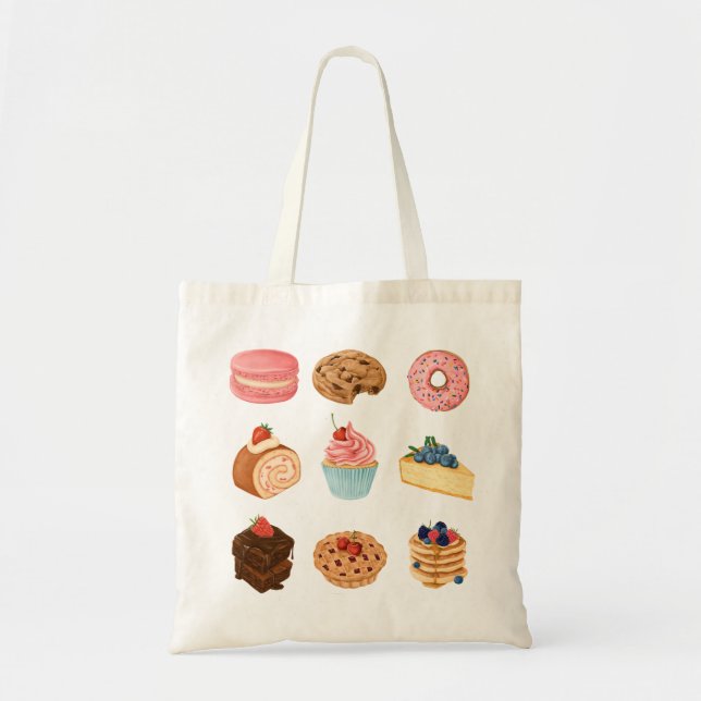 Various Sweets Tote Bag (Front)
