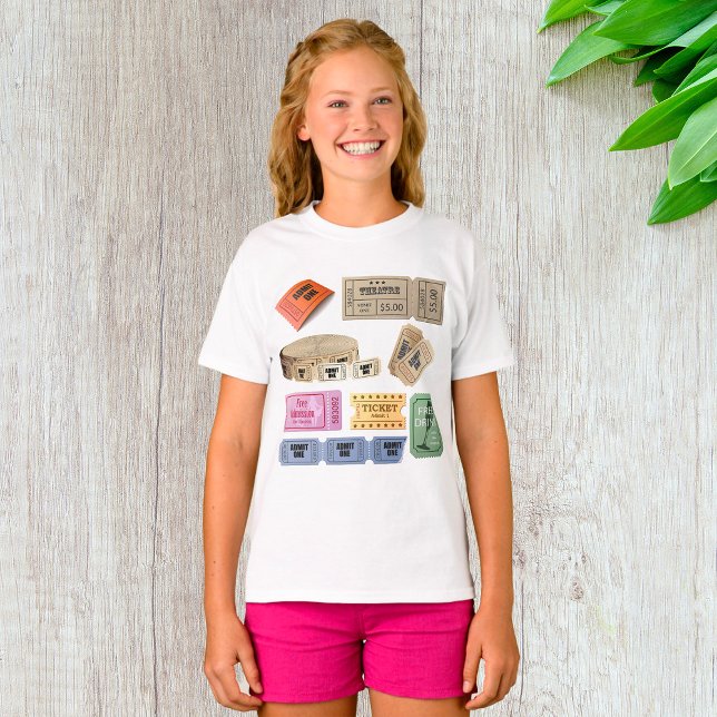 Various Tickets T-Shirt (Creator Uploaded)