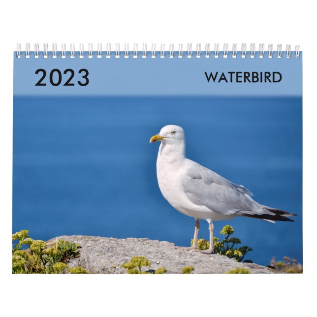 Various waterbird calendar (Cover)