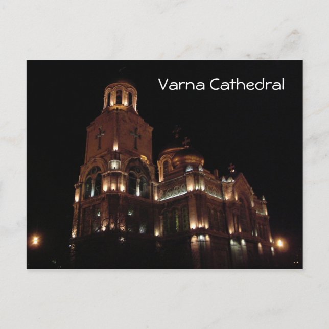 Varna Cathedral Postcard (Front)
