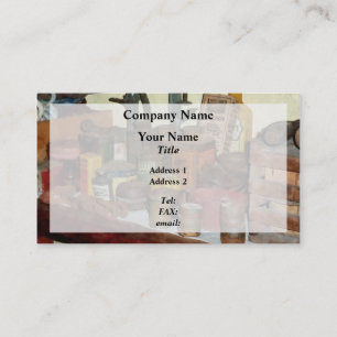 Varnish, Soap and Glue Business Card