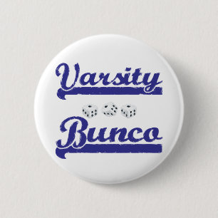 varsity bunco 2 inch round button