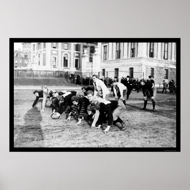 Varsity Football Columbia 1914 Poster (Front)