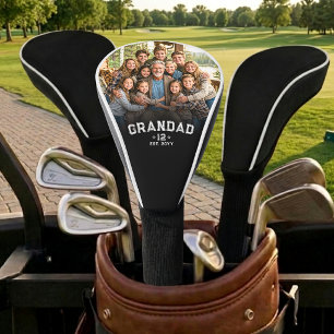 Varsity Grandad Photo Legacy Total Grands Est Year Golf Head Cover
