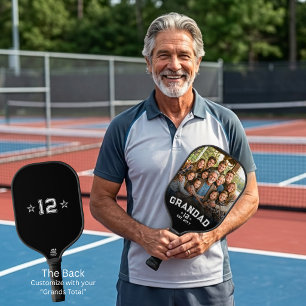Varsity Grandad Photo Legacy Total Grands Est Year Pickleball Paddle
