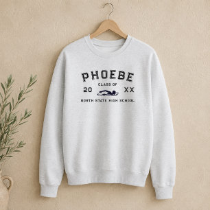 Varsity Letter Sports Graduation Custom Athlete Sweatshirt