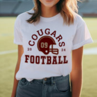Varsity Maroon Custom Football Team Mom