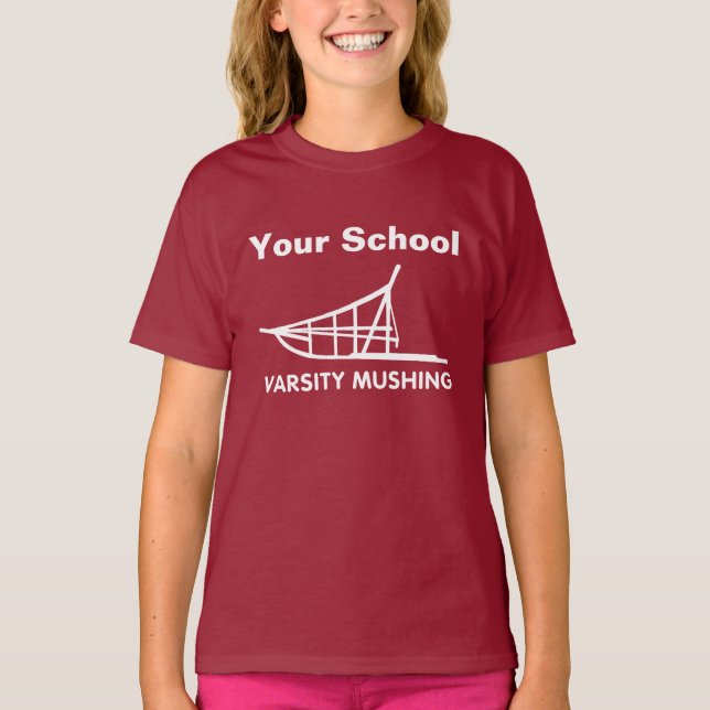 Varsity Mushing T-Shirt (Front)