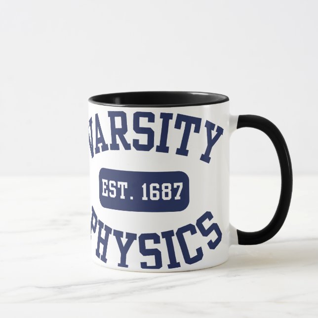 Varsity Physics Mug (Right)