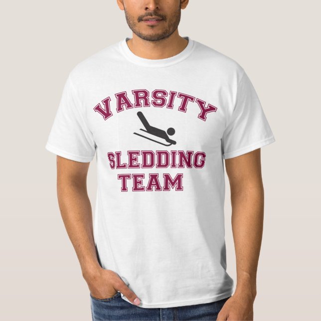 Varsity Sledding Team T-Shirt (Front)