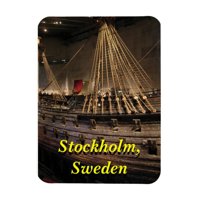 Vasa Magnet, Stockholm, Sweden Magnet (Vertical)