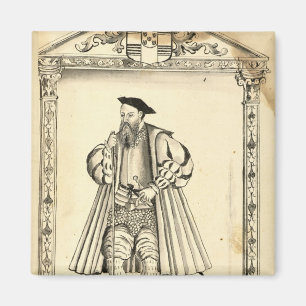 Vasco da Gama from 'Lendas da India' Magnet