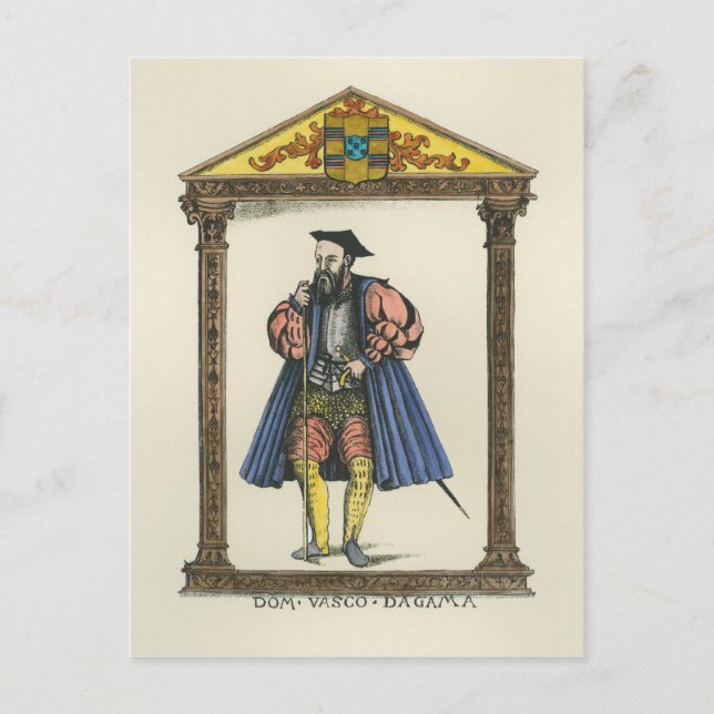 Vasco da Gama Postcard (Front)