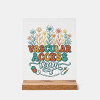 Vascular Access Team Floral Medical Shirt Design_1