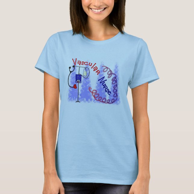 vascular nurse t-shirt (Front)