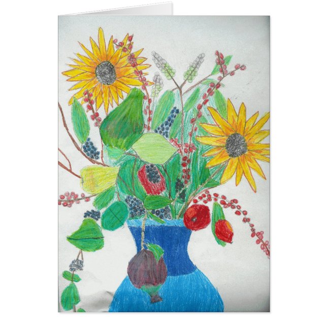 Vase à fleur par Lauren (Devant)