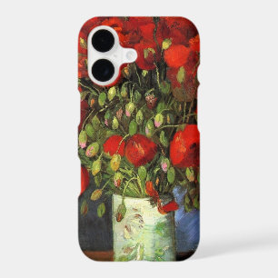 Vase avec des pavots rouges par Vincent van Gogh