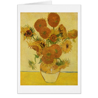 Vase avec quinze tournesols, beaux-arts de Van