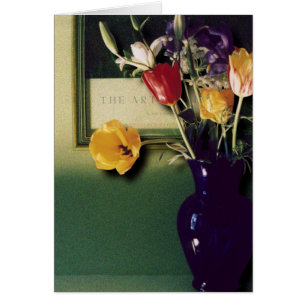 Vase bleu