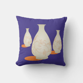 Vase cushion pillow