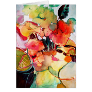 Vase de fleurs no 2 ・ Michelle Abrams - carte