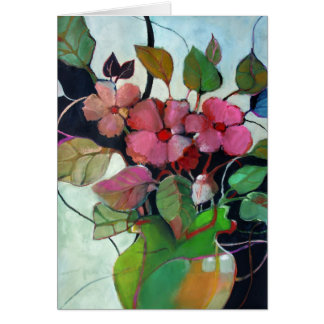 Vase de fleurs no 6 ・ Michelle Abrams - carte