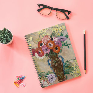 Vase Decorated with Anemones   Louis Valtat Notebook