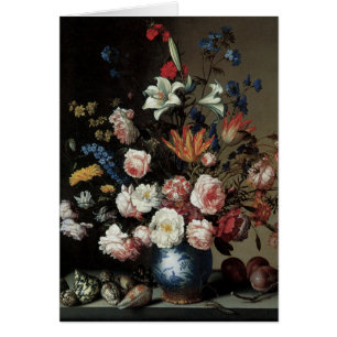Vase des fleurs par une fenêtre, Balthasar van der